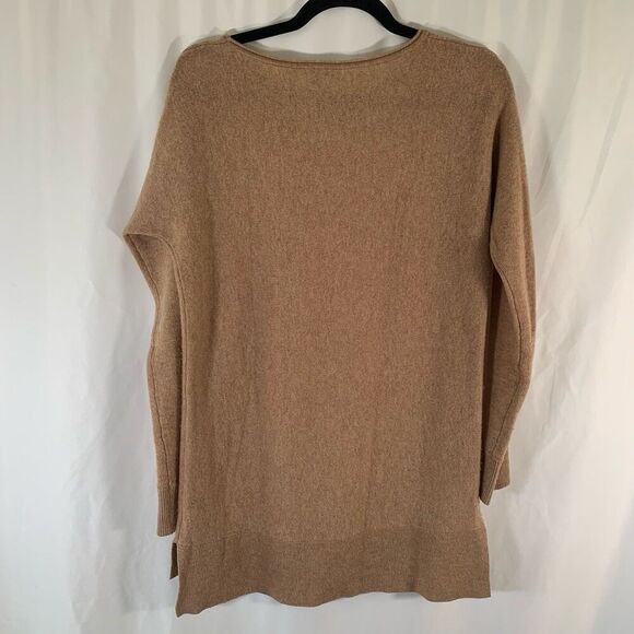 Halogen Wool Cashmere Blend Sweater Women's Small Brown Knit Round Neck - Picture 7 of 7